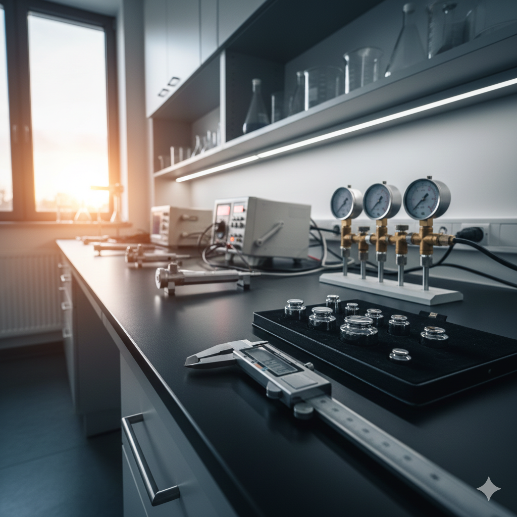 Equipe especializada em calibração